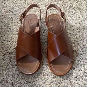 Kate Spade Bahama Leather Sandal Size 10